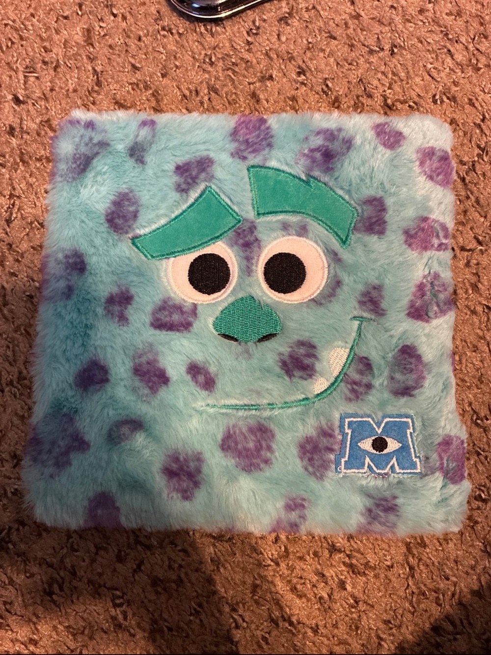 Monsters sully plush eye shadow pallet